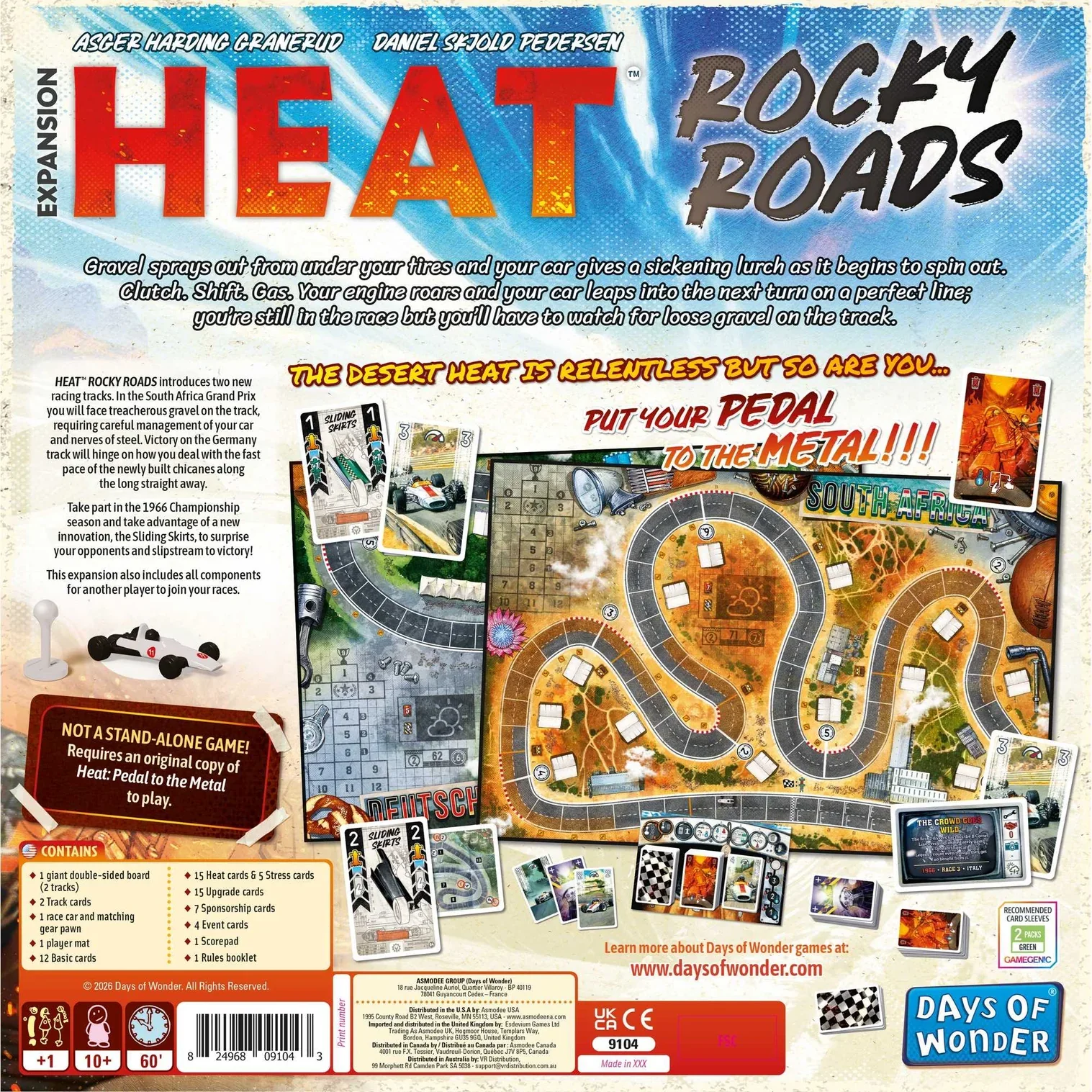 Heat: Pedal to the Metal Board Game - Rocky Road Expansion - Image 4